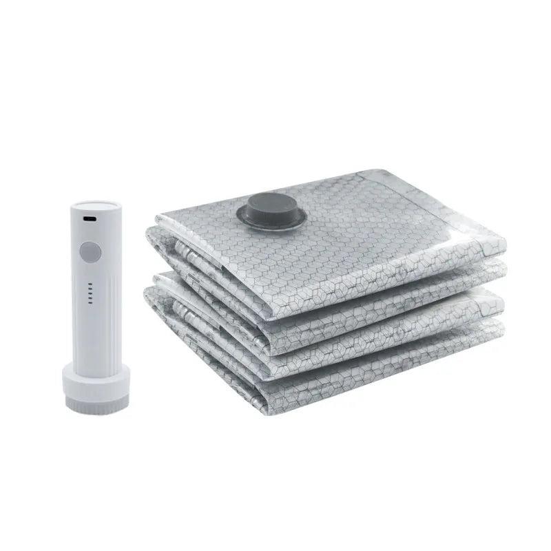 Vacuum Storage Bags With Electric Pump for Clothes