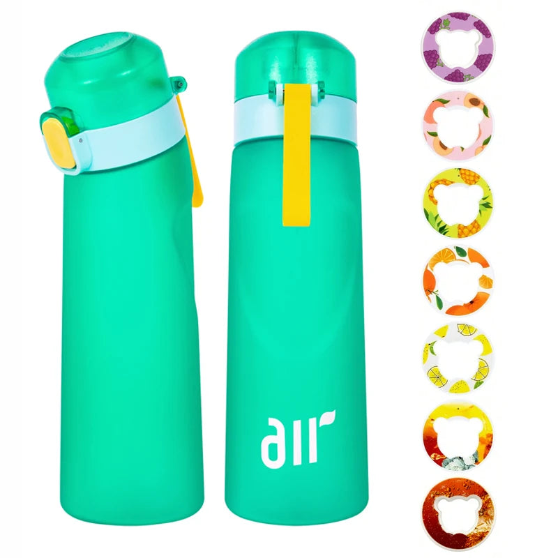 Air Flavor Sport Water Bottle With Straw – Leak Proof