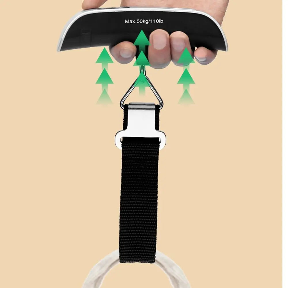 Digital Luggage Hanging Scale With Lock Function