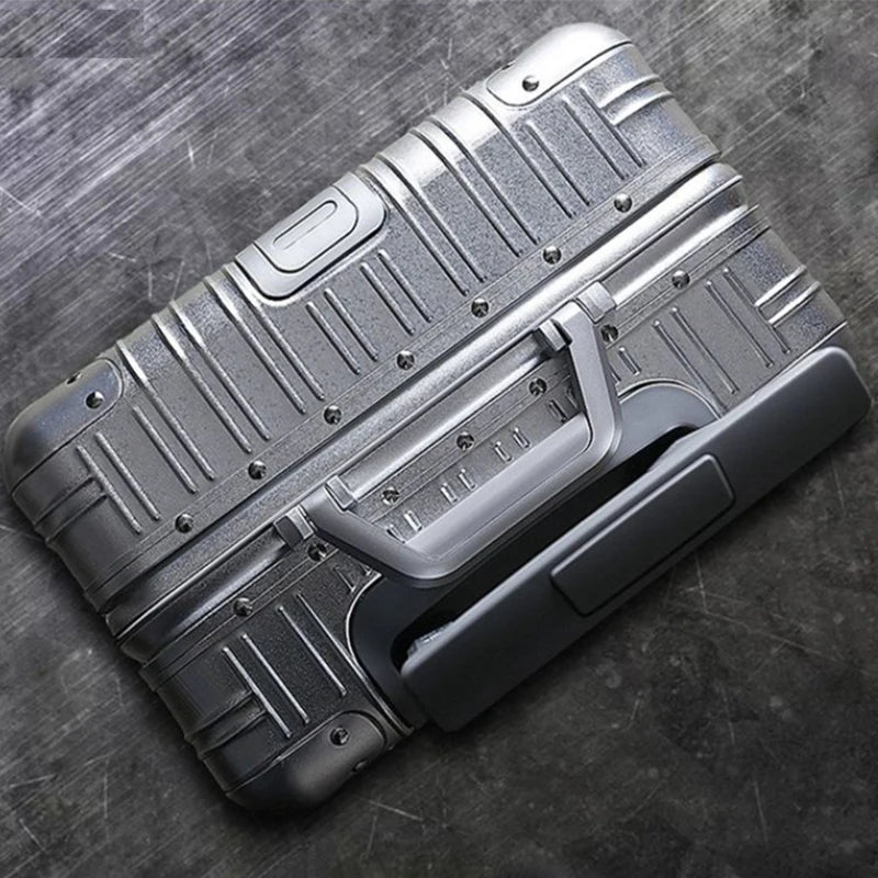Aluminum Luggage Suitcase with TSA Lock and Spinner Wheels