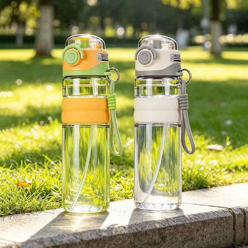800 ml Sports Spray Water Bottle – Leak-Proof & Portable