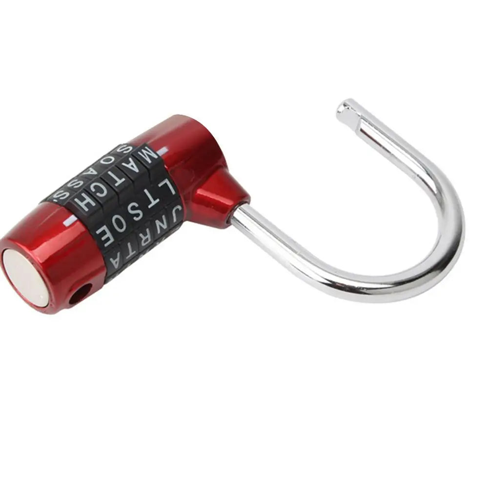 Zinc Alloy Combination Padlock – Resettable Security Lock