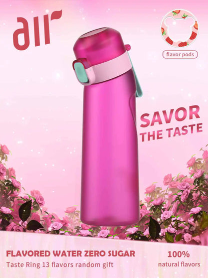 Air Flavor Sport Water Bottle With Straw – Leak Proof