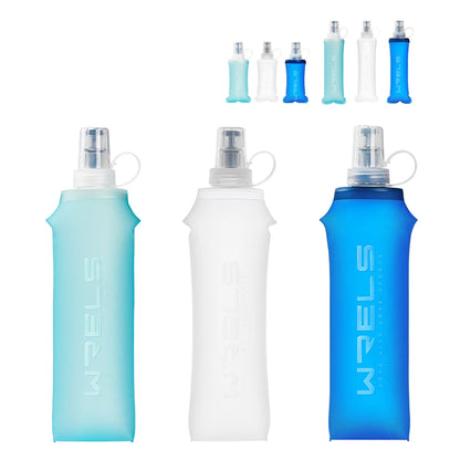 TPU Soft Collapsible Water Bottle – BPA-Free Sports Flask