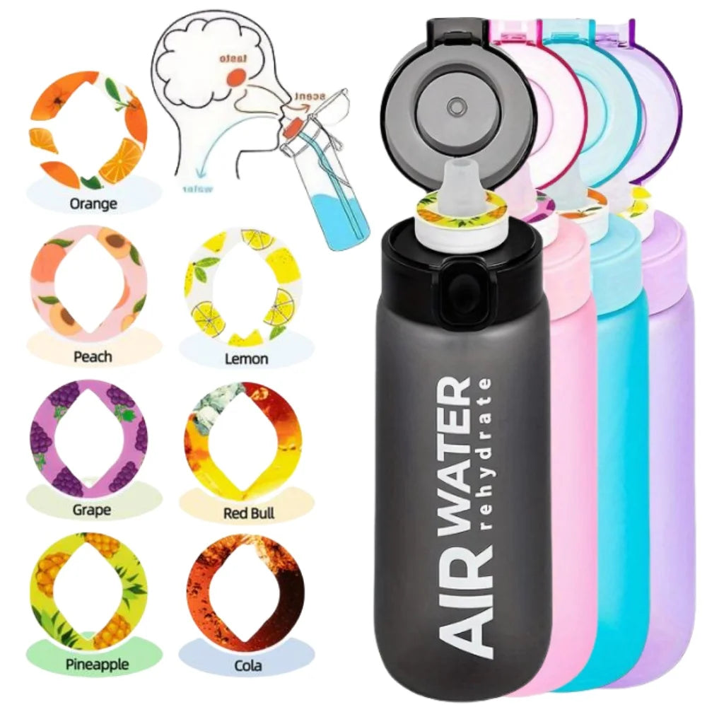 Fruit Infuser Sports Water Bottle With Flavor Pods