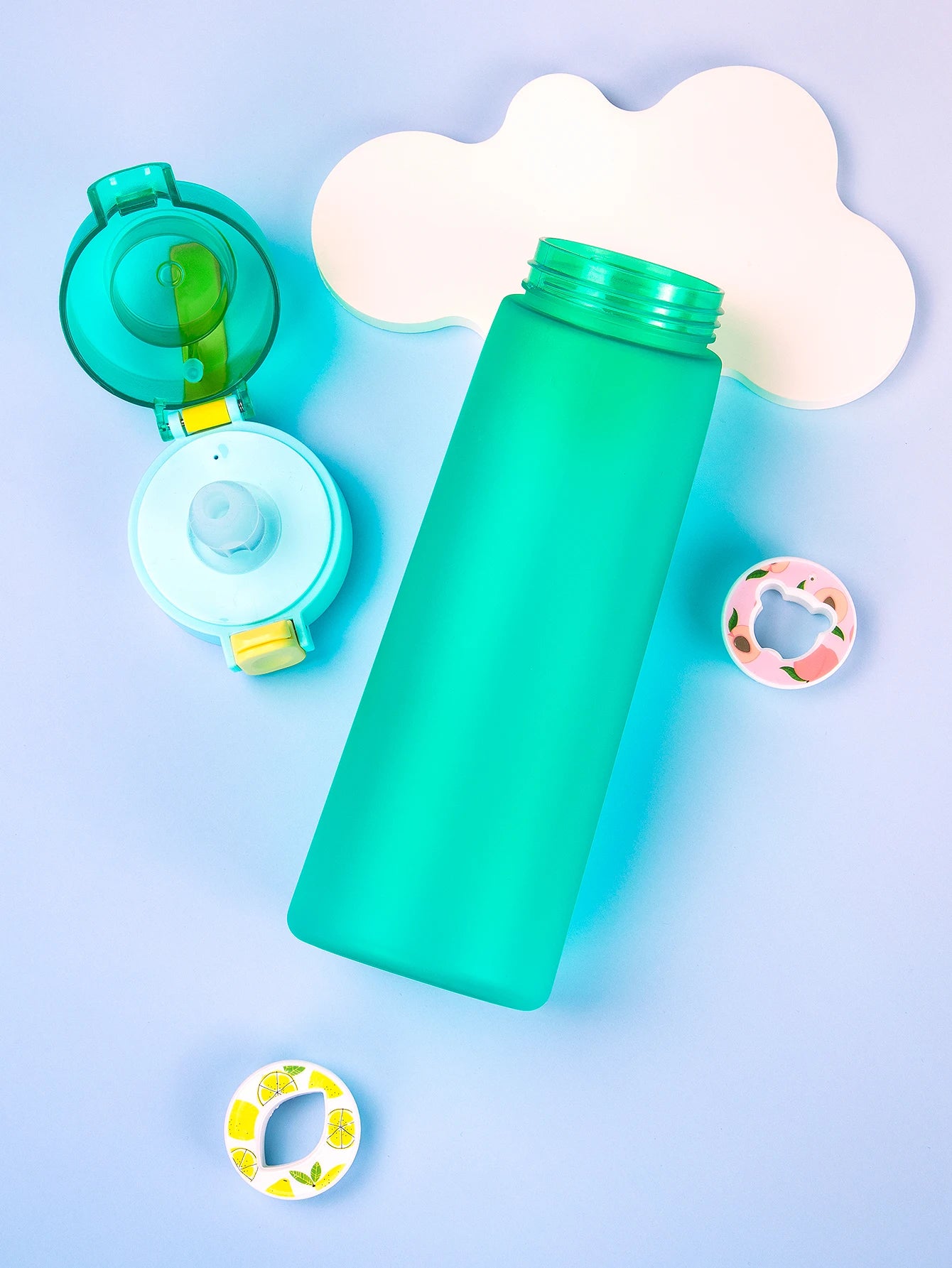Air Flavor Sport Water Bottle With Straw – Leak Proof