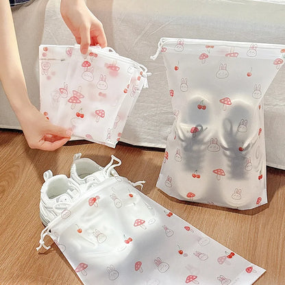 Travel Storage Bag With Drawstring – Foldable Multi-Purpose