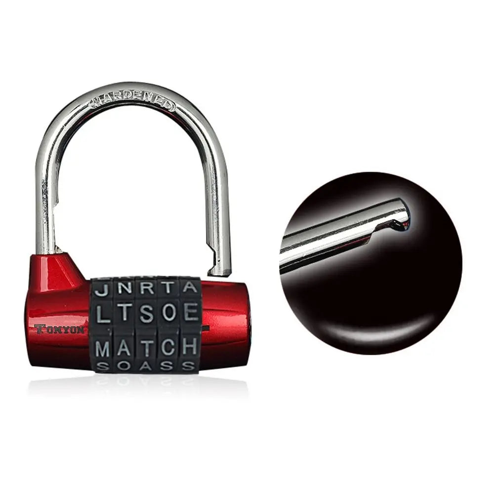 Zinc Alloy Combination Padlock – Resettable Security Lock