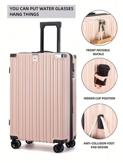 Aluminum Frame Hardside Suitcase With Spinner Wheels