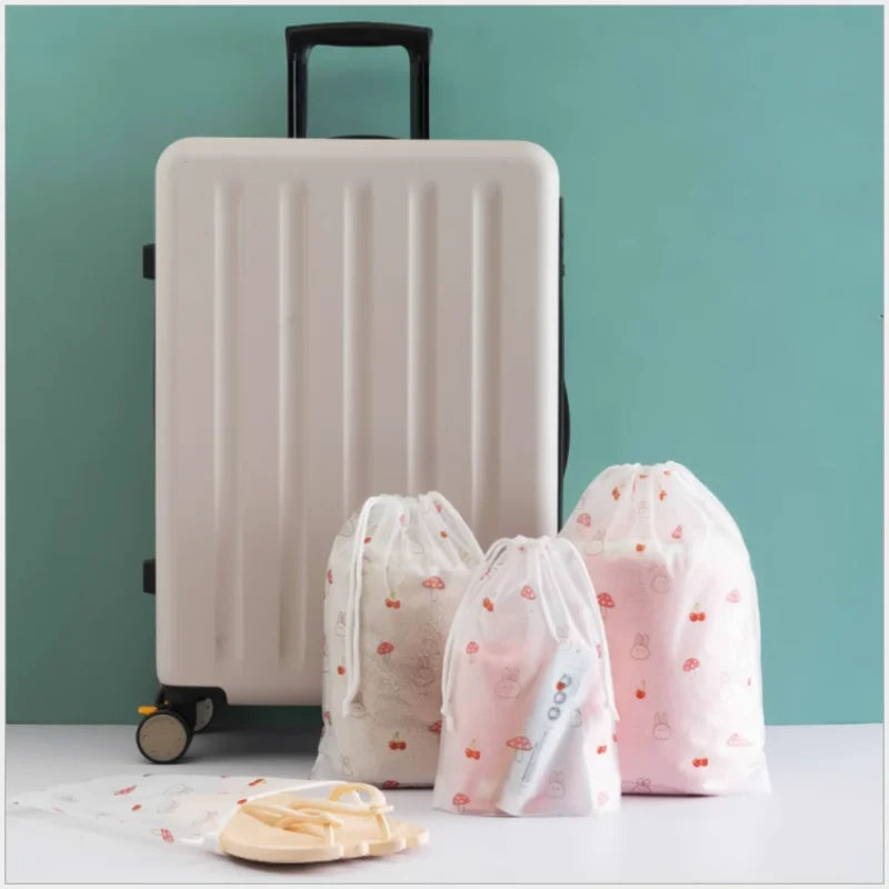 Travel Storage Bag With Drawstring – Foldable Multi-Purpose