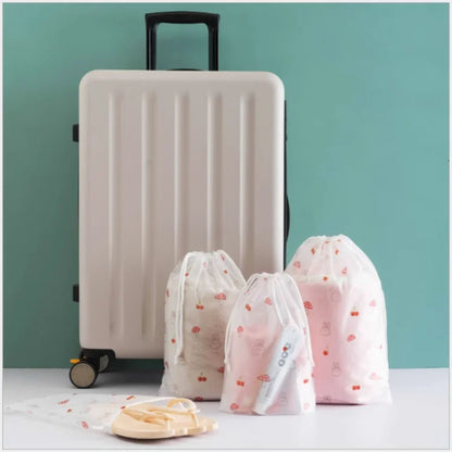 Travel Storage Bag With Drawstring – Foldable Multi-Purpose