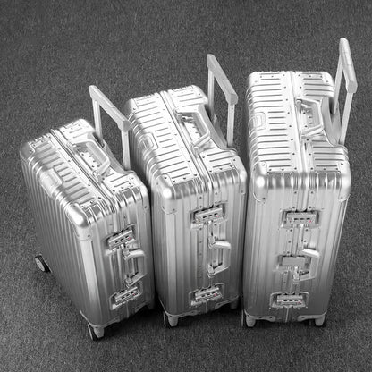 Aluminum Luggage Suitcase with TSA Lock and Spinner Wheels
