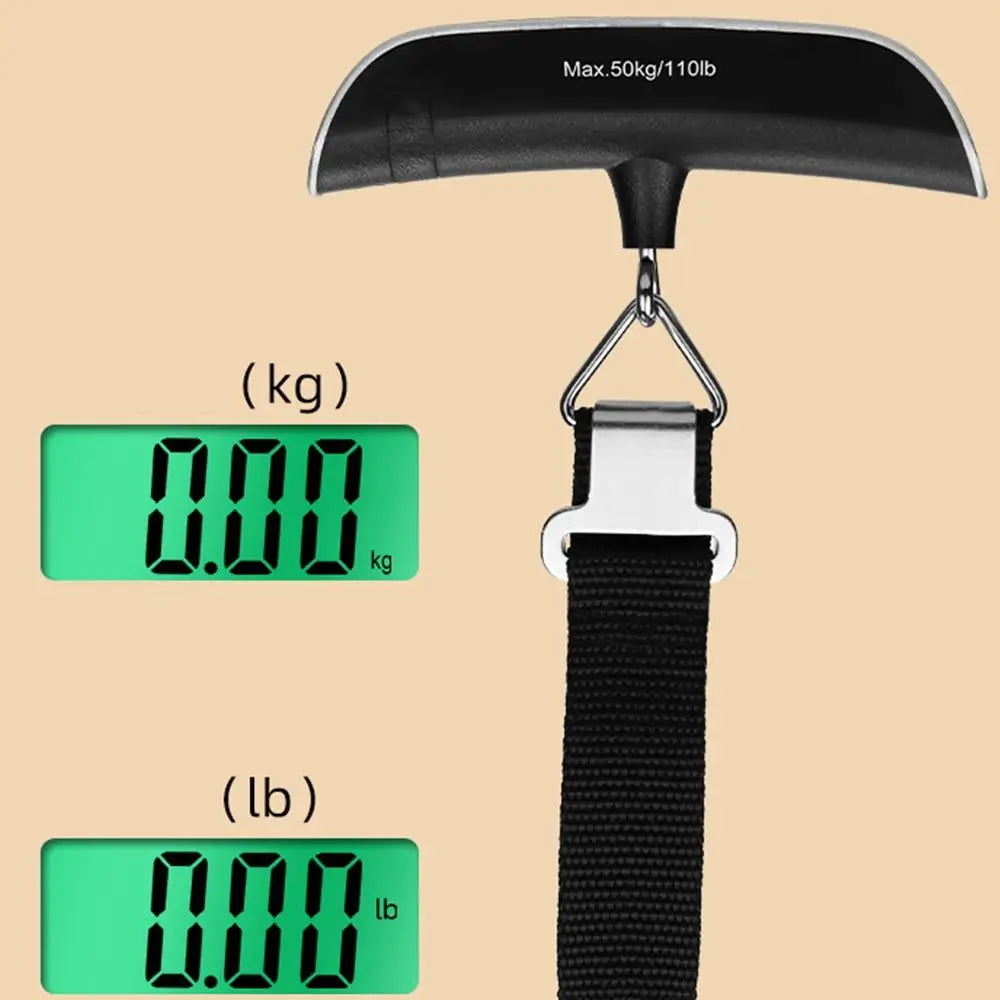 Digital Luggage Hanging Scale With Lock Function