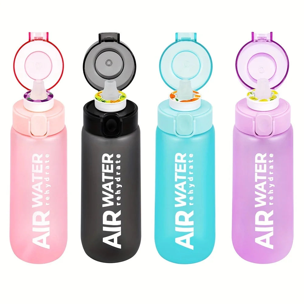 Fruit Infuser Sports Water Bottle With Flavor Pods
