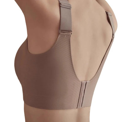 Seamless Wireless Push Up Bra With Wide Straps