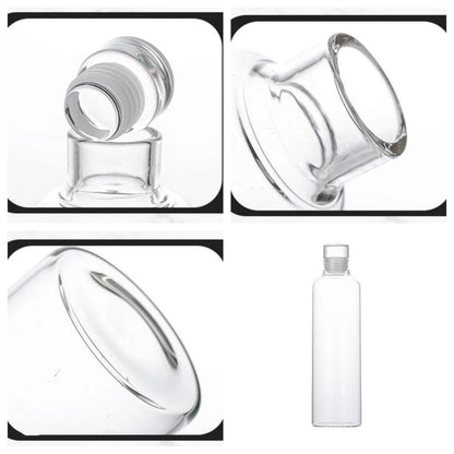 Large Glass Water Bottle With Lid – Multi-Purpose Cup